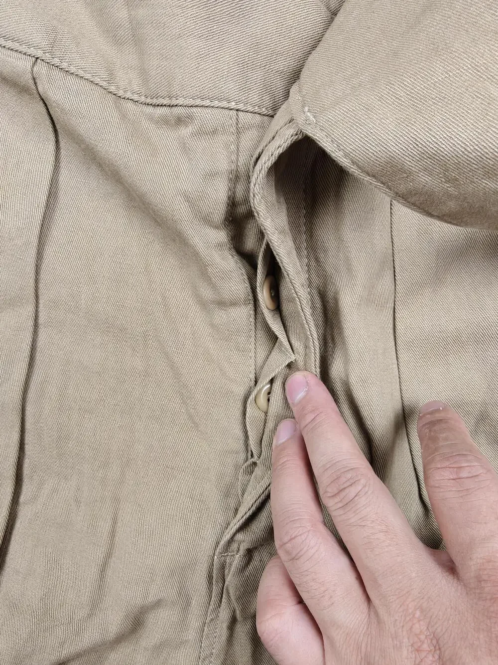 Banana Republic Pants Womens 8 Beige Cargo Straight Leg Twill Belted Pockets
